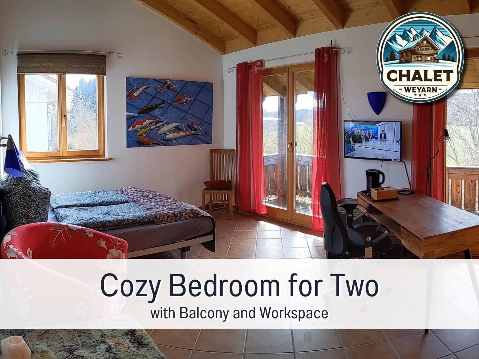 Chalet Weyarn - Doppelzimmer Mit Gartenblick Exterior foto